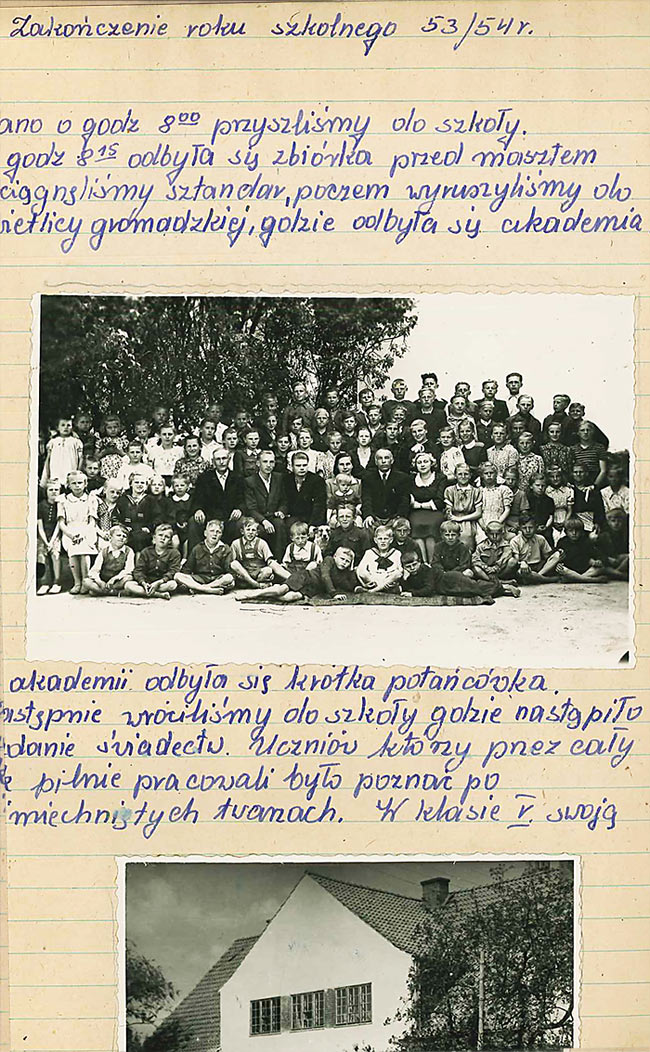 79 Szkoła Bukowina - Kronika 1945-1956