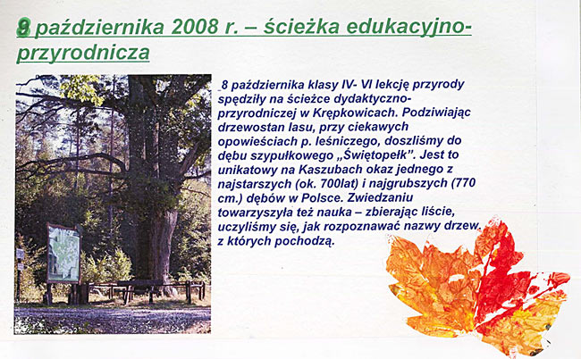 43 Szkoła Bukowina - Kronika 